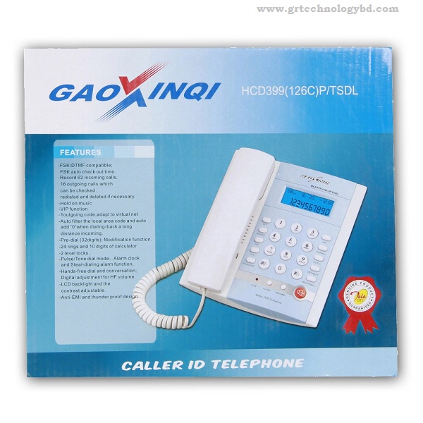 GAOXINQI CID Telephone Set - HCD399(126) Image
