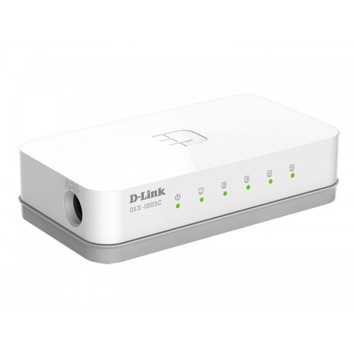 D-Link DES-1005 C 5 Port 10/100M Unmanaged Switch Image