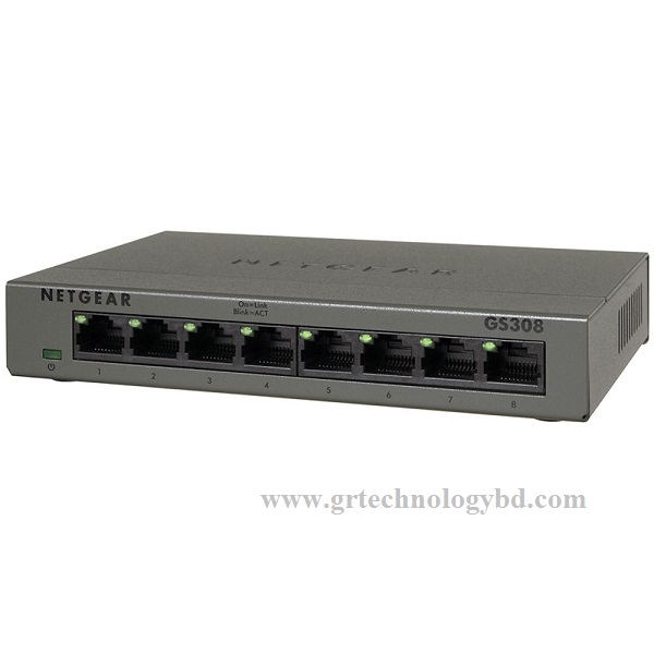 Netgear GS308 8-Port Gigabit unmanaged Switch Image